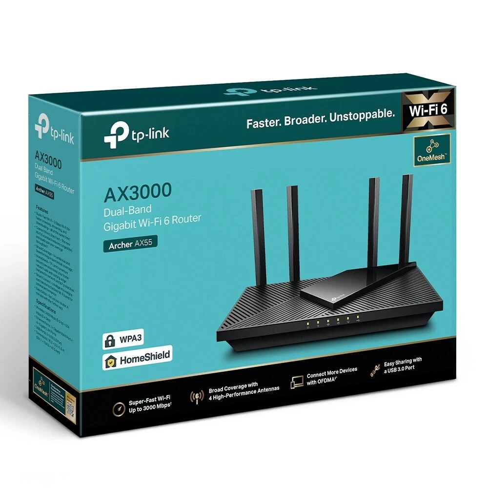 TP-Link Archer AX55 Wi-Fi 6 Router