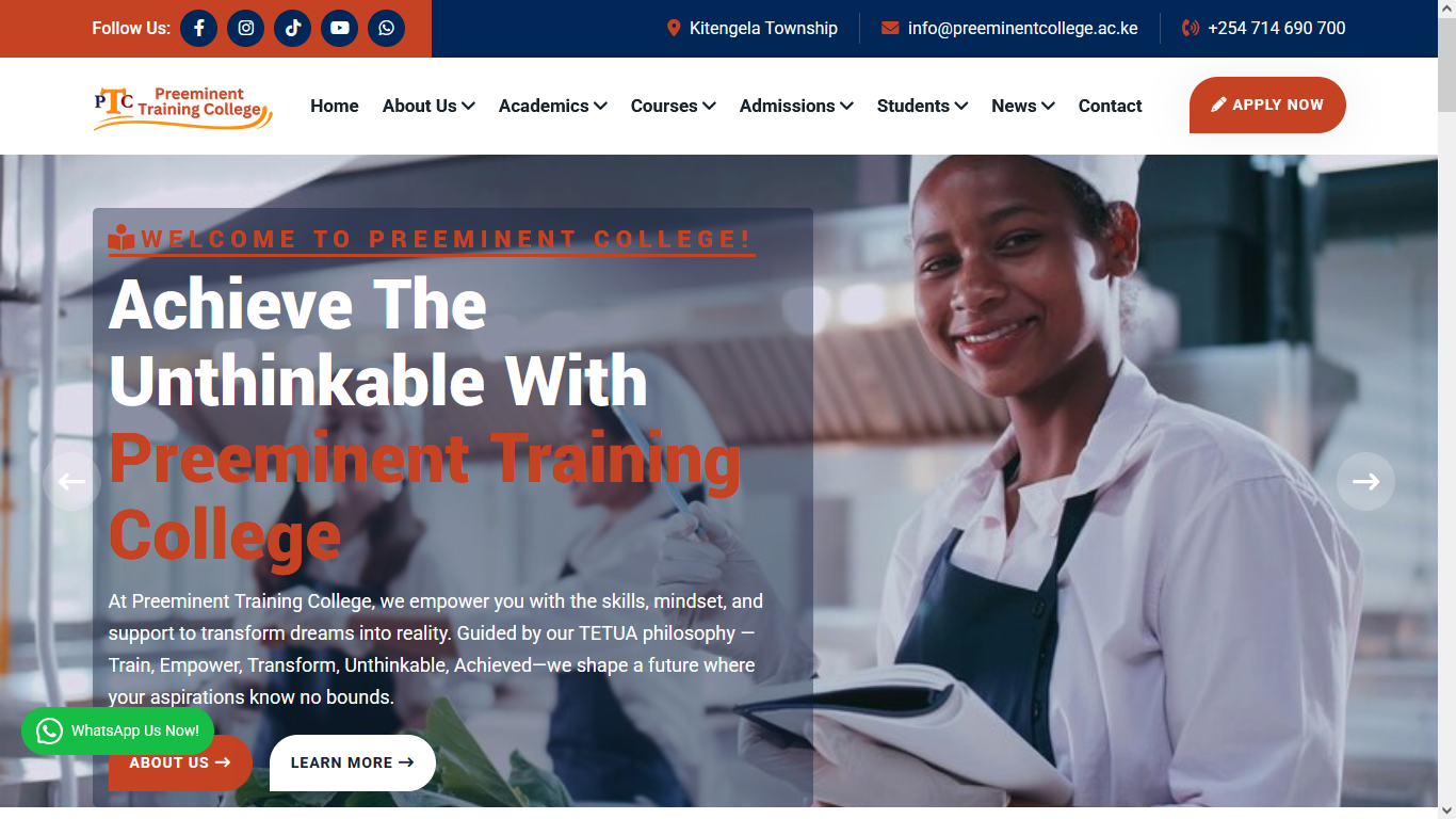Preeminent Training College