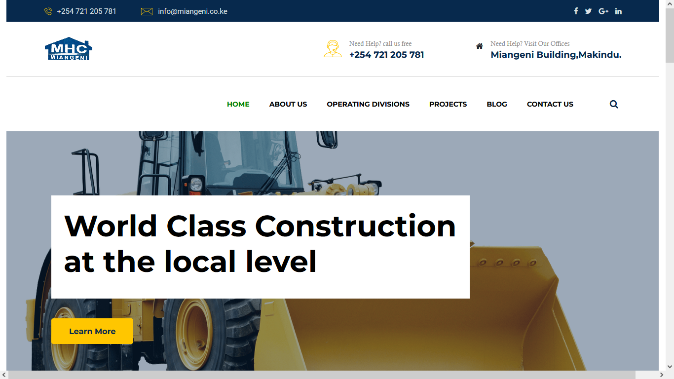 Miangeni Hardware & Contractors Ltd